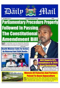 Front page of The Daily Mail issue 37