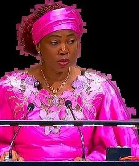 First Lady Dr Fatima Maada Bio