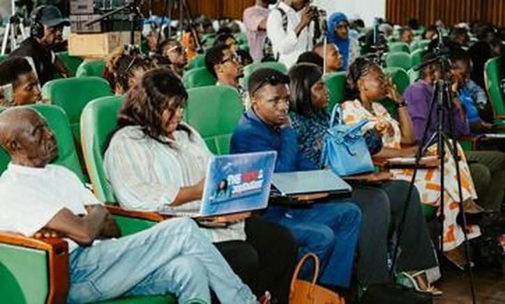 Participants at the workshop on Women's Digital Rights in Sierra Leone
